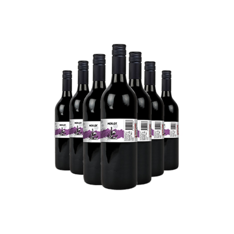 Cleanskin AU Merlot 750ml 12 PACK