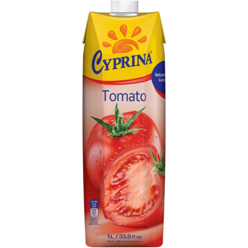 Cyprina Tomatoe Juice 1Ltr