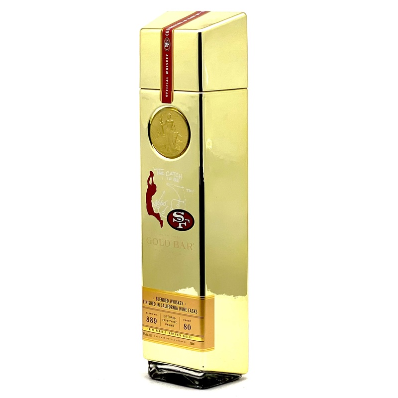 Gold Bar Blended American Whiskey The Catch 49ers Limited Edition