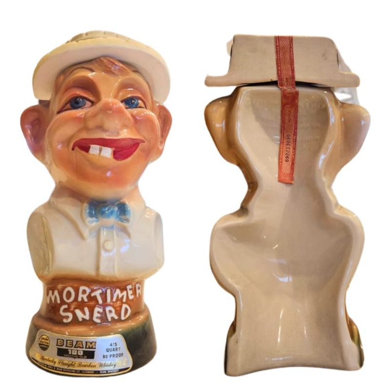 Jim Beam Decanter 1976 MORTIMER SNERD Bourbon Whiskey - 750ml