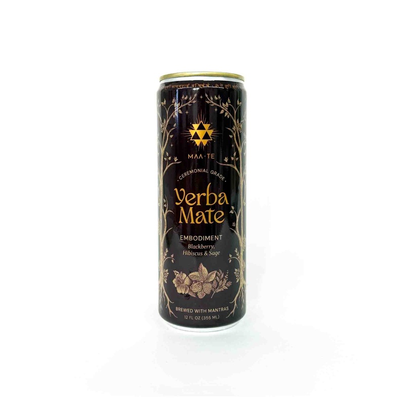 MAA TE BLACKBERRY, HIBISCUS & SAGE YERBA MATE 12oz