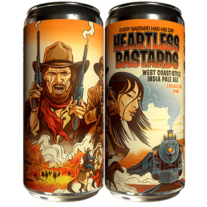 Paperback Brewing Co. 'Heartless Bastards' West Coast IPA 4-Pack
