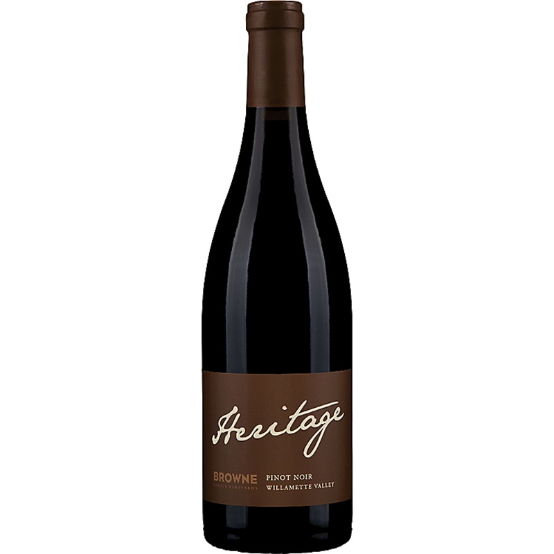 BROWNE FAMILY VINEYARDS PINOT NOIR HERITAGE WILLAMETTE VALLEY 2021 750ML
