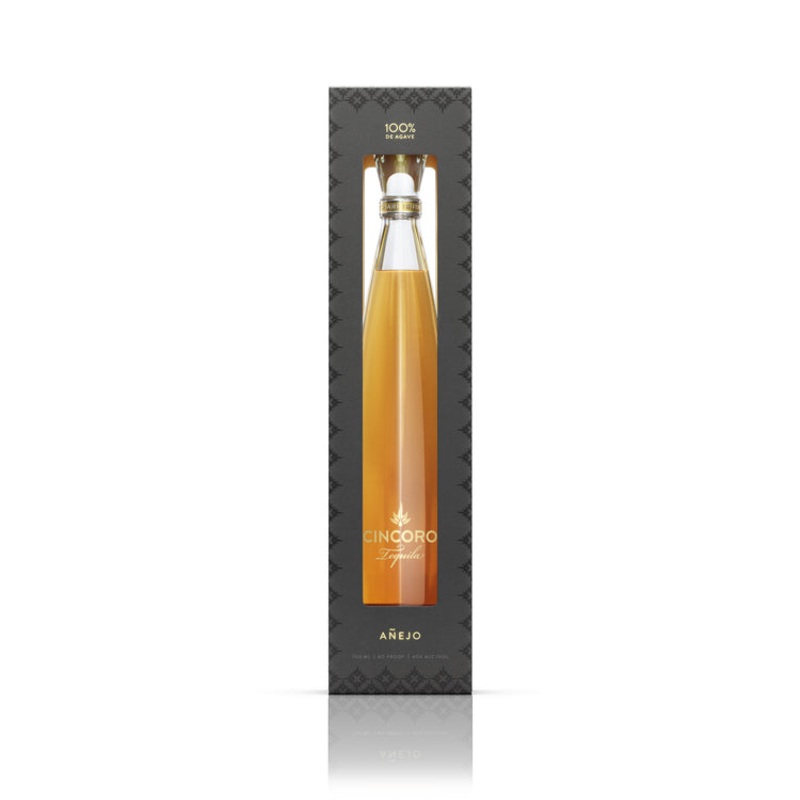 CINCORO TEQUILA ANEJO 80 750ML