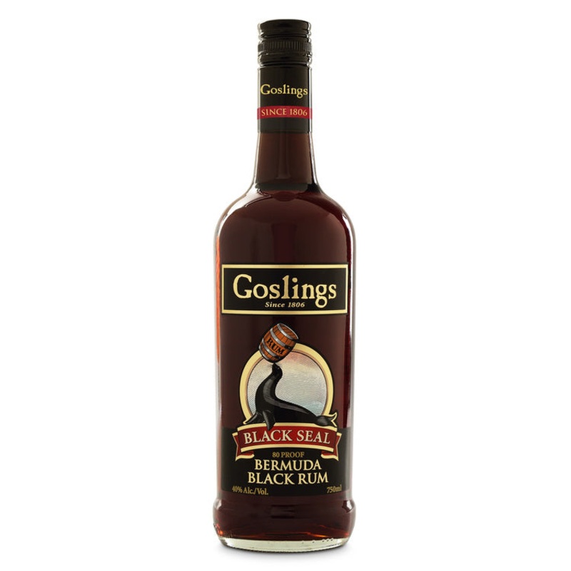 GOSLINGS BLACK RUM BLACK SEAL 80