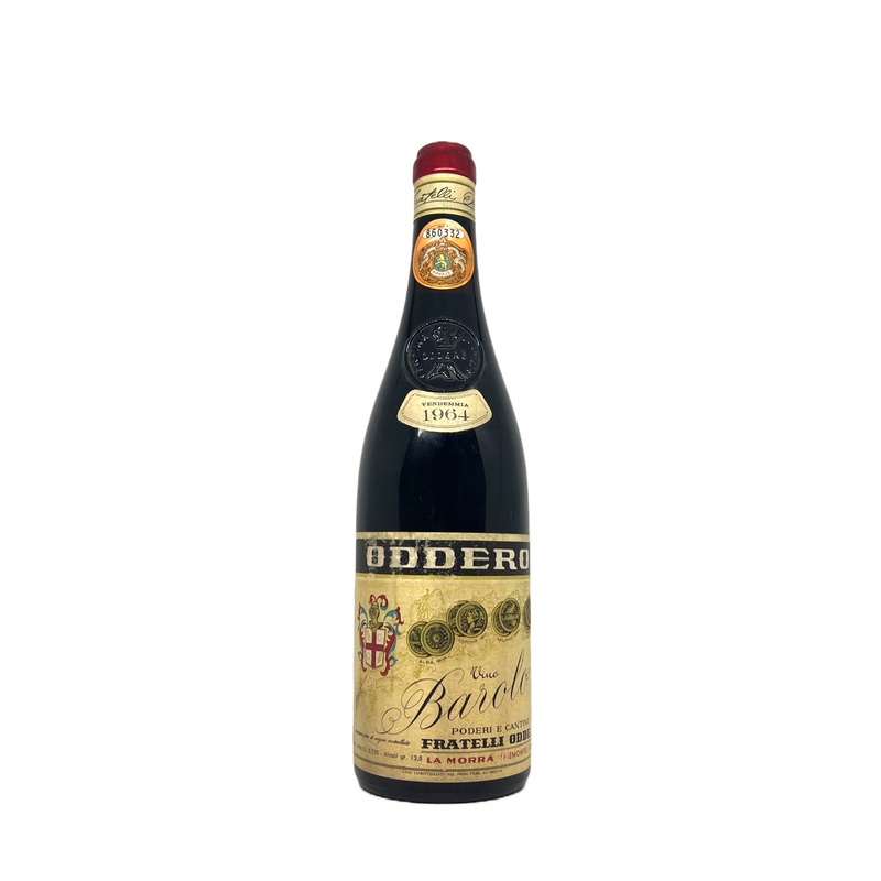 1964 Oddero Barolo Rare Library Release