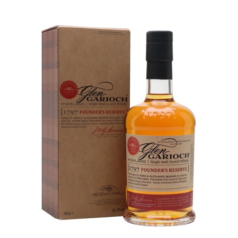 Glen Garioch Founders Reserve + GB 48% 70cl