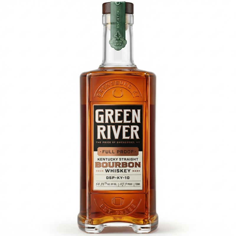Green River Full Proof Kentucky Straight Bourbon Whiskey 750ml