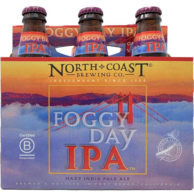 North Coast Foggy Day Hazy IPA 4/6PK 12Z