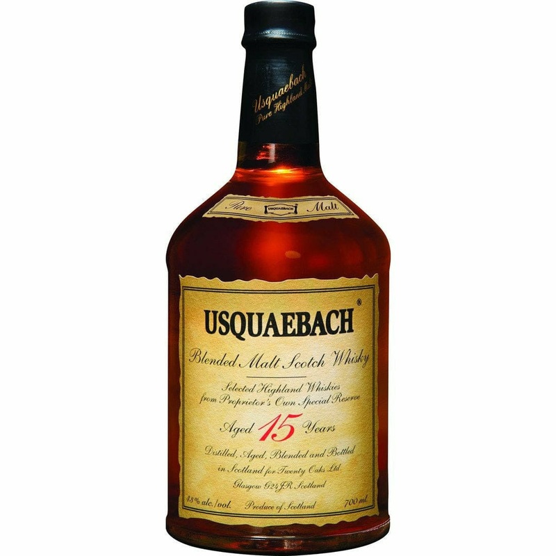 Usquaebach 15 Year Old Blended Malt Scotch Whisky
