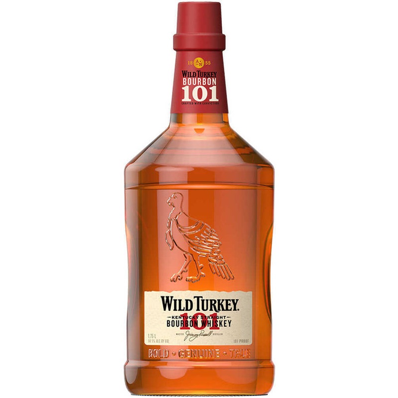 Wild Turkey 101 Proof Bourbon Whiskey (1.75L)