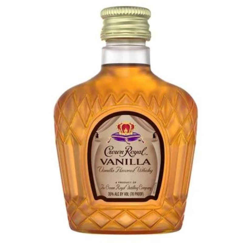 Crown Royal Vanilla Canadian Whiskey - 50ml Mini Shot
