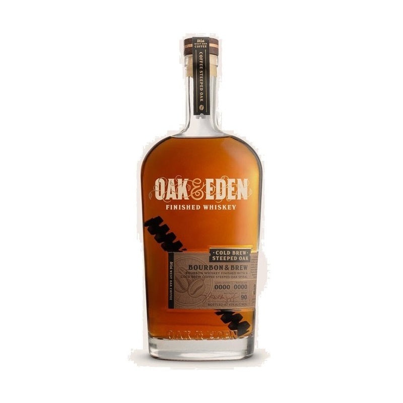 Oak & Eden Cold Brew Steeped Oak Bourbon & Brew Whiskey