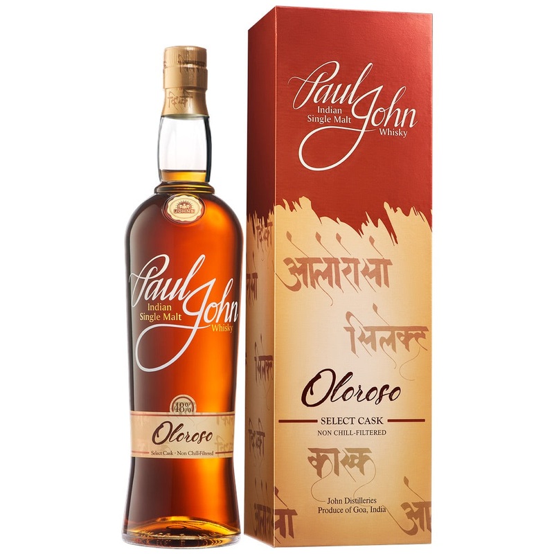 Paul John Single Malt Whisky Oloroso Select Cask 96 750ML