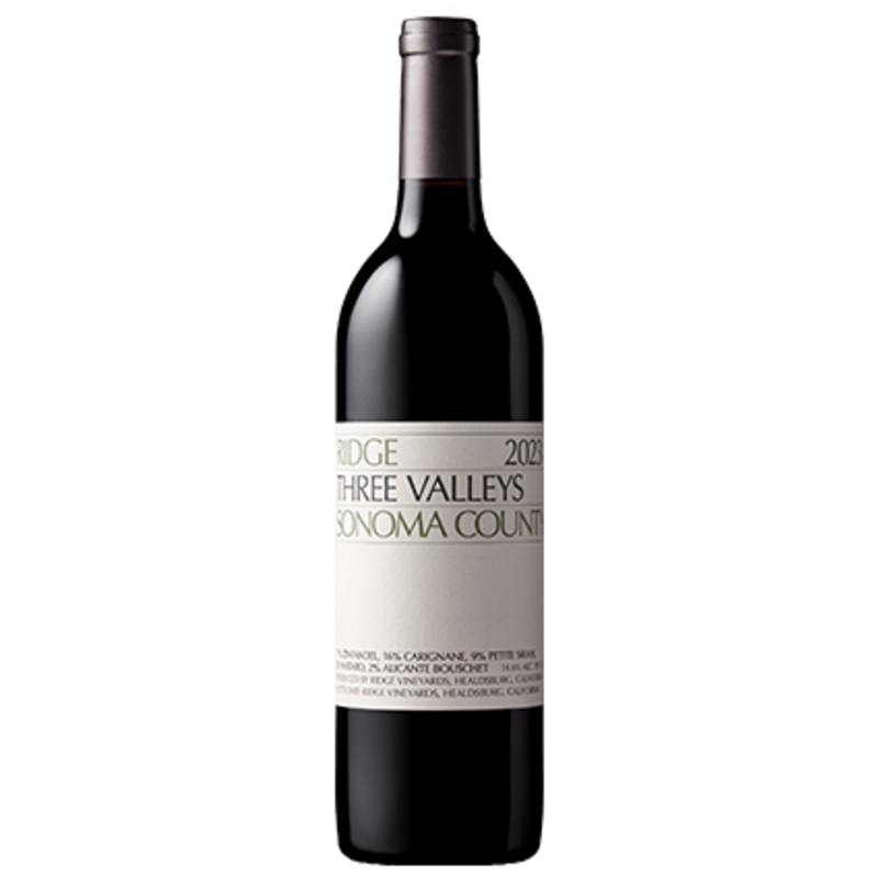 Ridge Three Valleys Zinfandel 2023 750ml