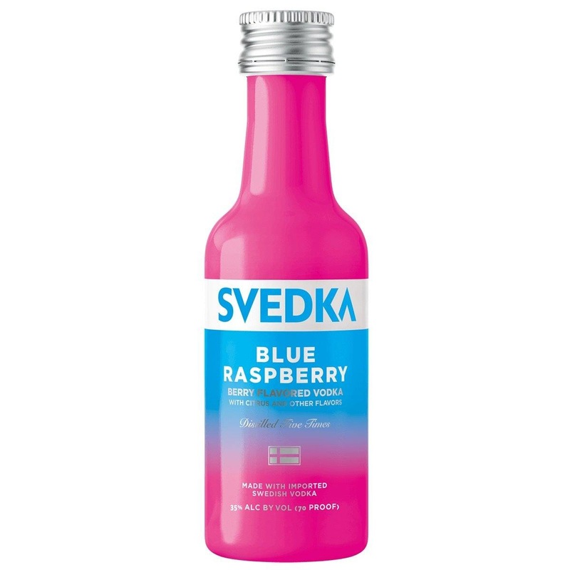Svedka Blue Raspberry Flavored Vodka