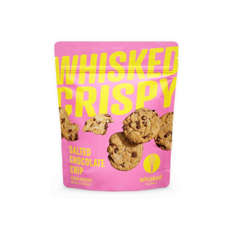 WHISKED CRISPY SALTED CHOCOLATE CHIP VEGAN COOKIES 150g
