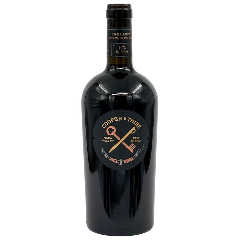 Cooper & Thief 2023 Red Wine Blend Napa Valley Aged in Larceny Bourbon Barrels