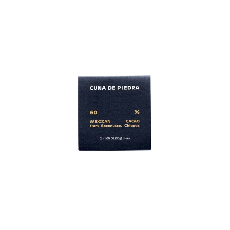 CUNA DE PIEDRA SOCONUSCO MEXICAN 60% DARK CHOCOLATE 2.10oz