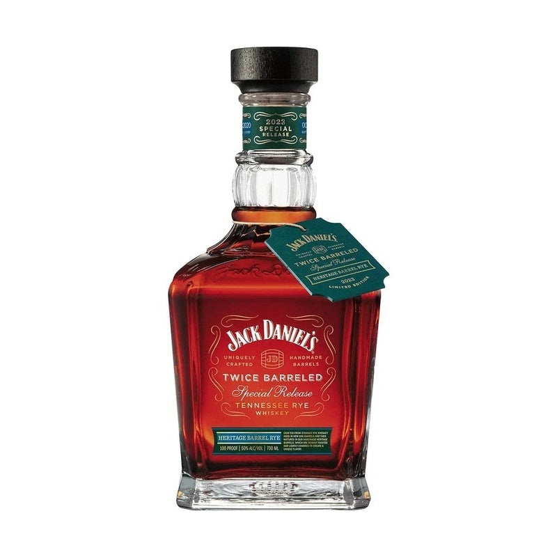 Jack Daniel's Twice Barreled Special Release Heritage Barrel Rye Whiskey