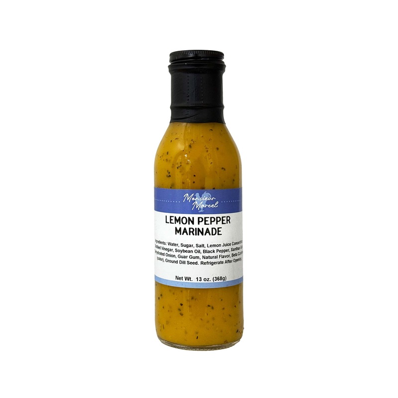 MONSIEUR MARCEL LEMON PEPPER MARINADE 13oz