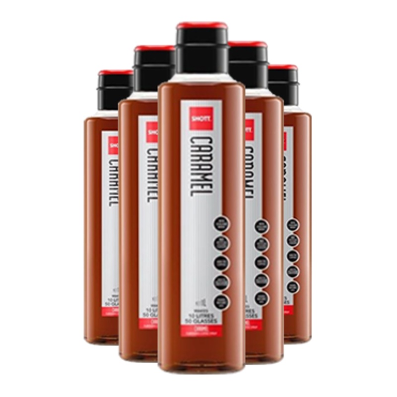 Shott Caramel Syrup SIX PACK 1000ml