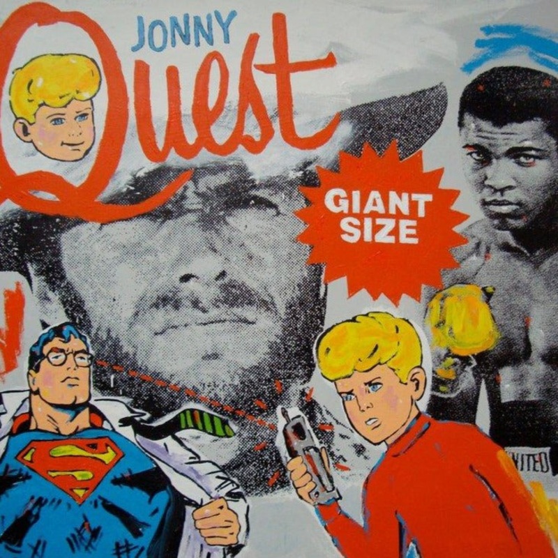 Stango Gallery: Art of The Man I | Ali, Quest, Superman, Clint | Gallery at Sterling & Burke, Washington, DC