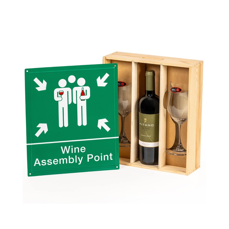 Altano Organic Tinto Douro Red Wine Assembly Point Wine Gift Box, 70 cl