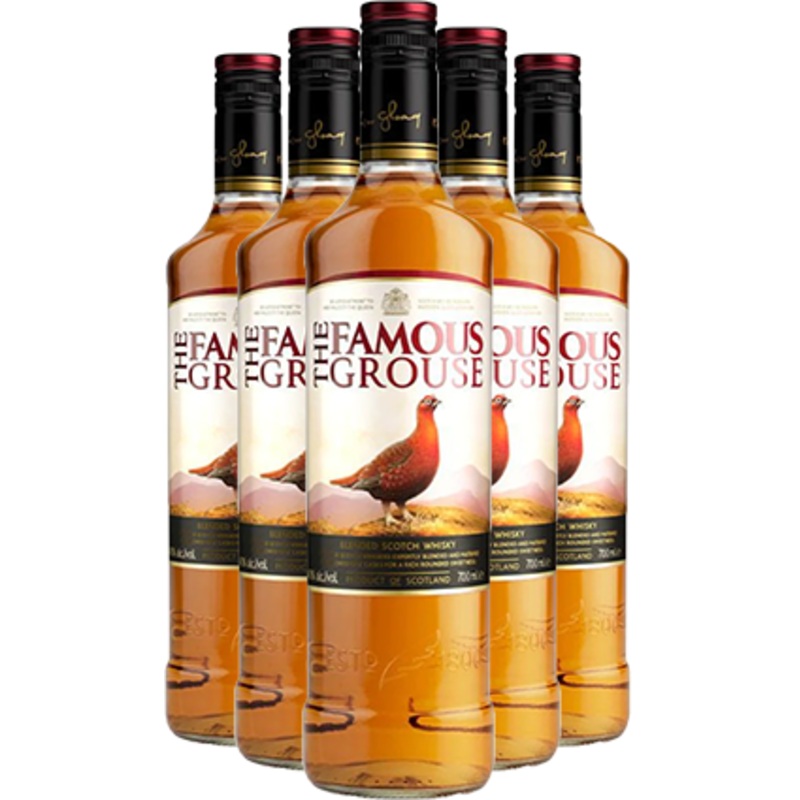 Famous Grouse Scotch Whisky SIX PACK 1000ml