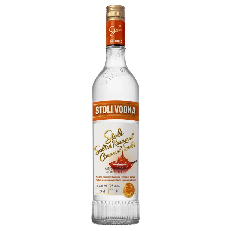 Stoli Salted Caramel 750ml.