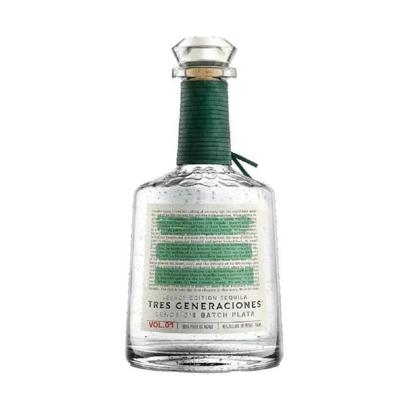 Tres Generaciones Cenobio's Batch Plata Tequila