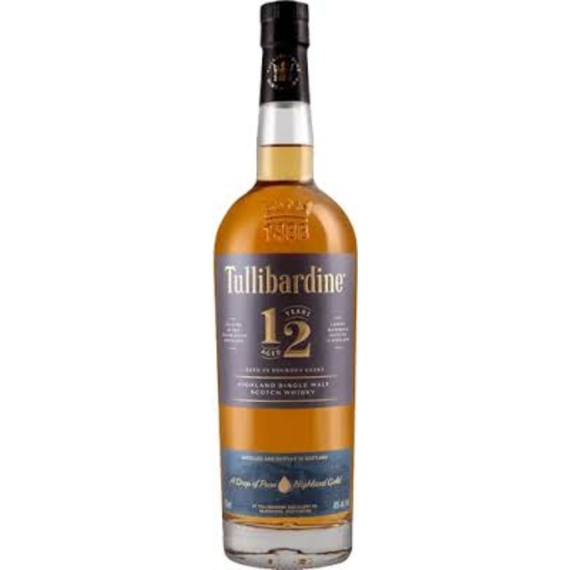 Tullibardine 12yers 750ml.