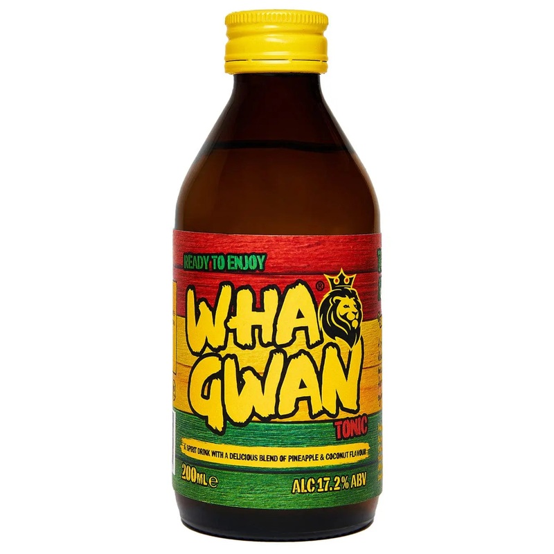 Wha Gwan Pineapple Coconut Rum Tonic, 200 ml