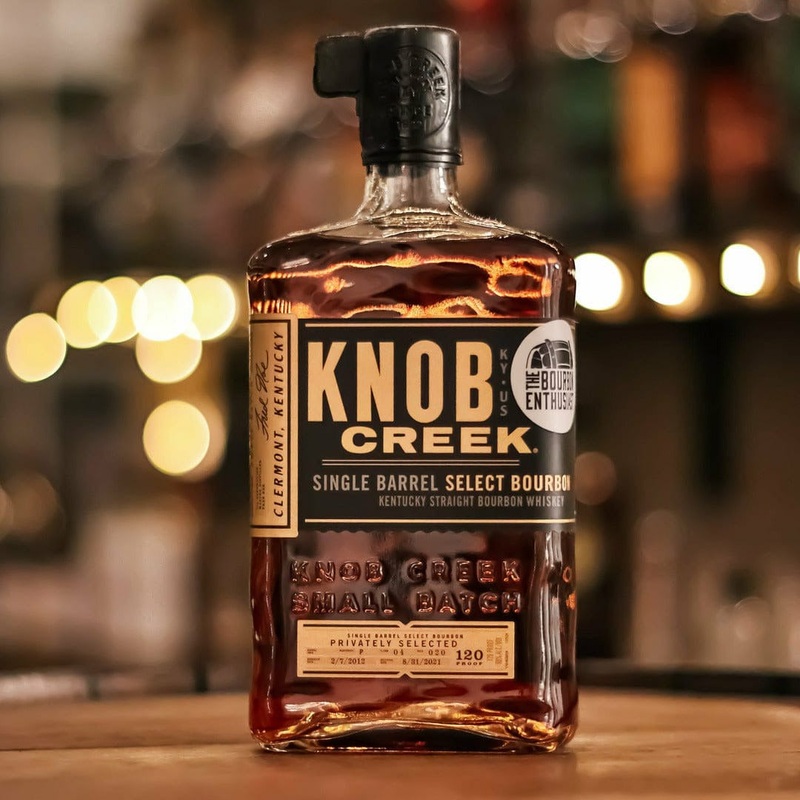 Bourbon Enthusiast x Knob Creek Single Barrel Bourbon 13762A (P-4)