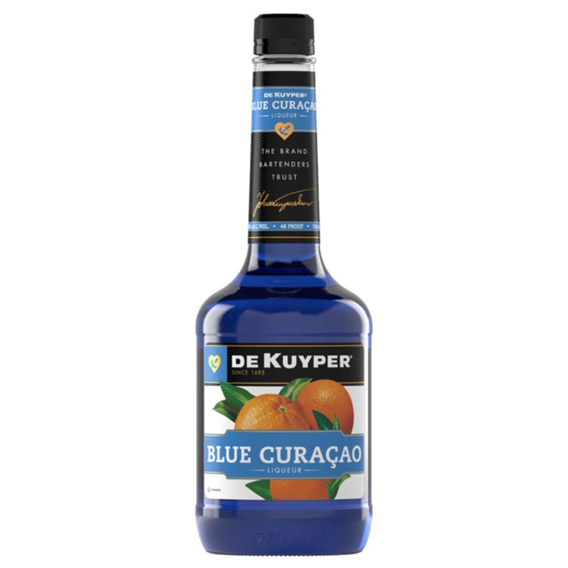 DeKuyper Blue Curacao Liqueur - 750ml