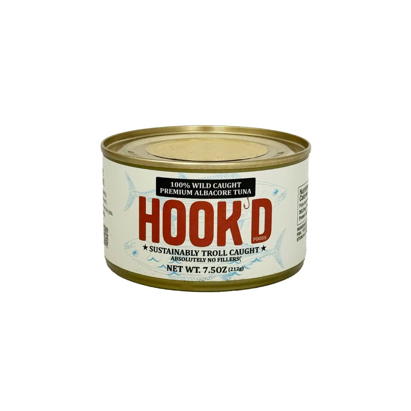 HOOK'D WILD CAUGHT ALBACORE TUNA 7.5oz