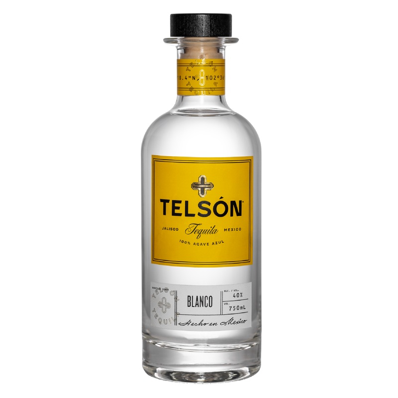 Telson Tequila Blanco Tequila 100% de Agave Azul