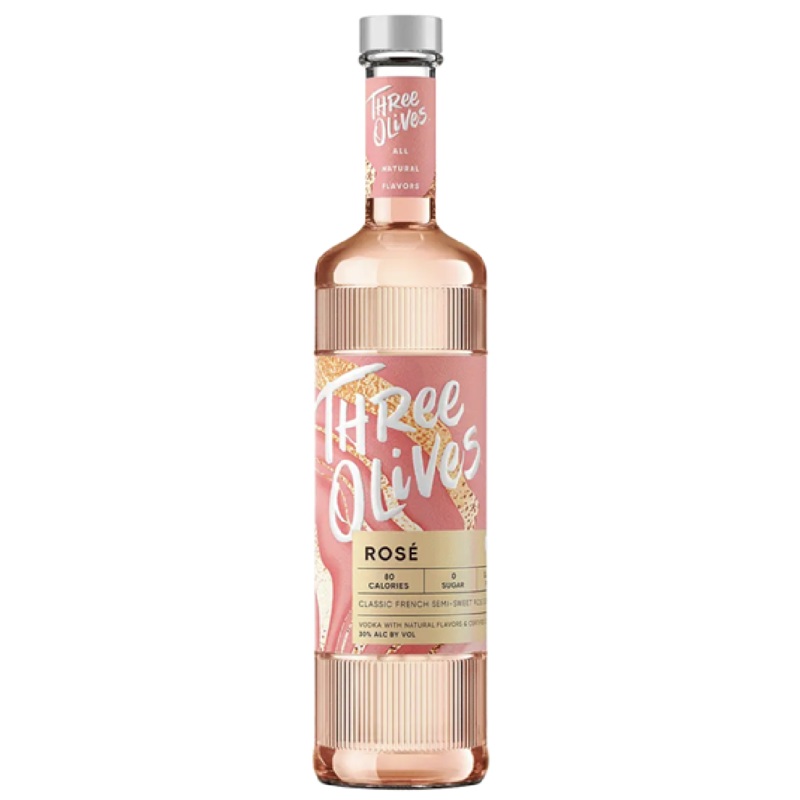 Three Olives Ros Vodka 750ml