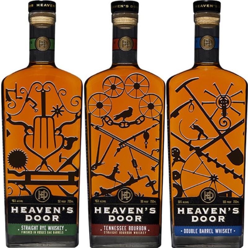 Bob Dylan's Heaven's Door Whiskey Gift Set