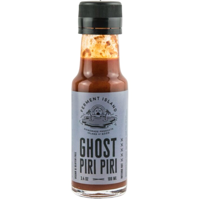 Ferment Island - Ghost Piri Piri Hot Sauce 100ml