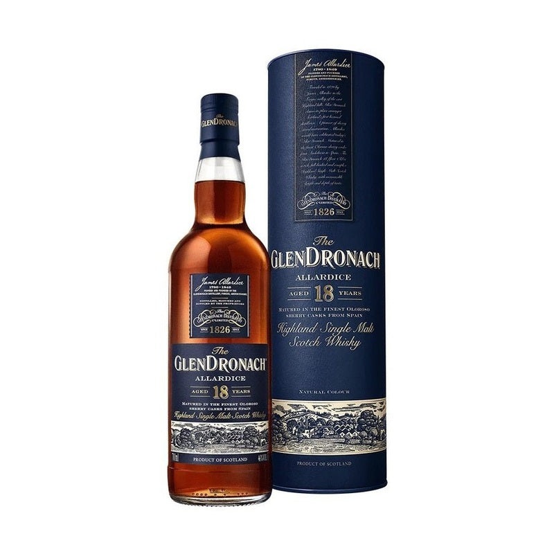Glendronach 'Allardice' 18 Year Old Highland Single Malt Scotch Whisky