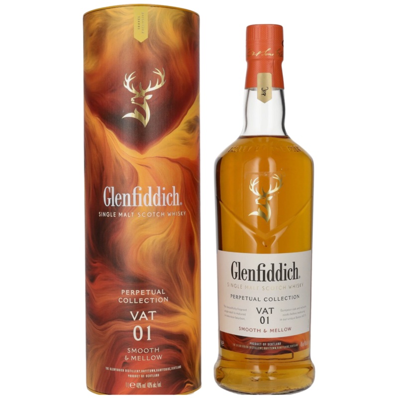 Glenfiddich Perpetual Collection Vat 1 Smooth & Mellow + GB 40% 1Ltr