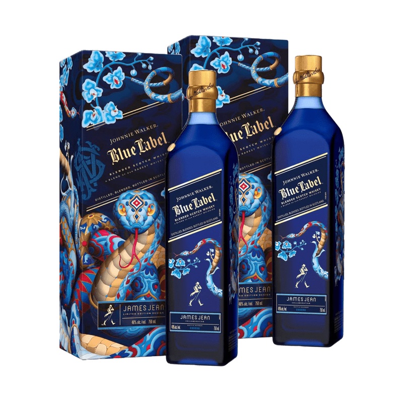 Johnnie Walker Blue Label 'Year Of The Snake' Blended Scotch Whisky Duo