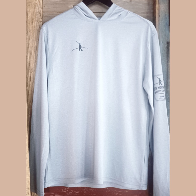 Light Blue 10th Mountain Sun Shirt