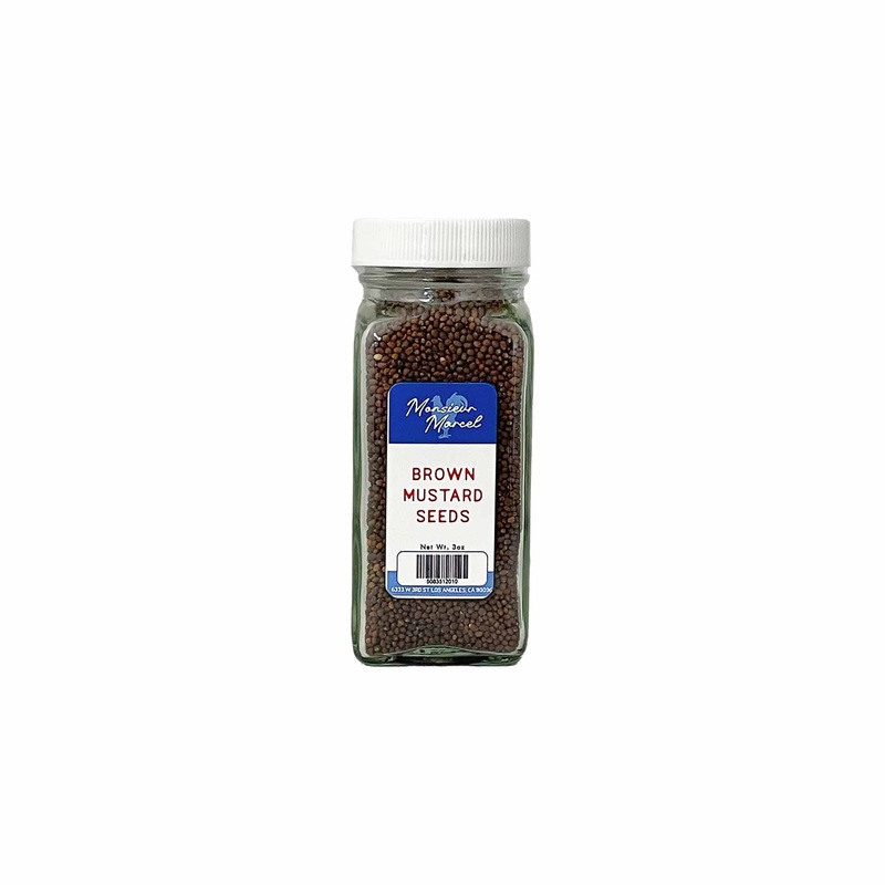 MONSIEUR MARCEL BROWN MUSTARD SEEDS 3oz