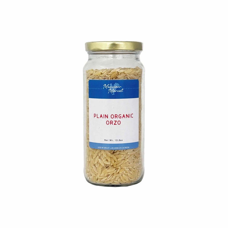MONSIEUR MARCEL ORGANIC ORZO 12.5oz