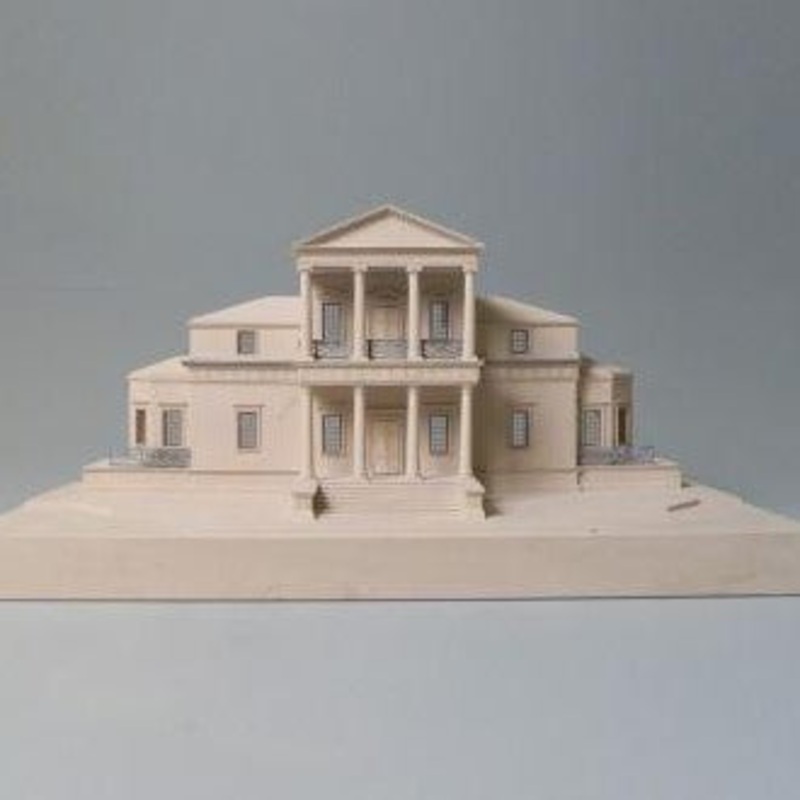 Monticello Sculpture | Custom Monticello Plaster Model | Quality and Detail | Made in England | Timothy Richards
