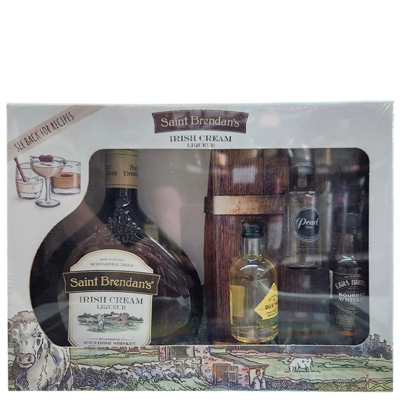 Saint Brendan's Irish Cream Shot Set Liqueur - 750ml