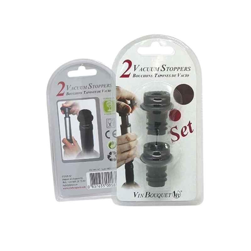 VIN BOUQUET - Stoppers for Vacuum Pump x 2 pcs