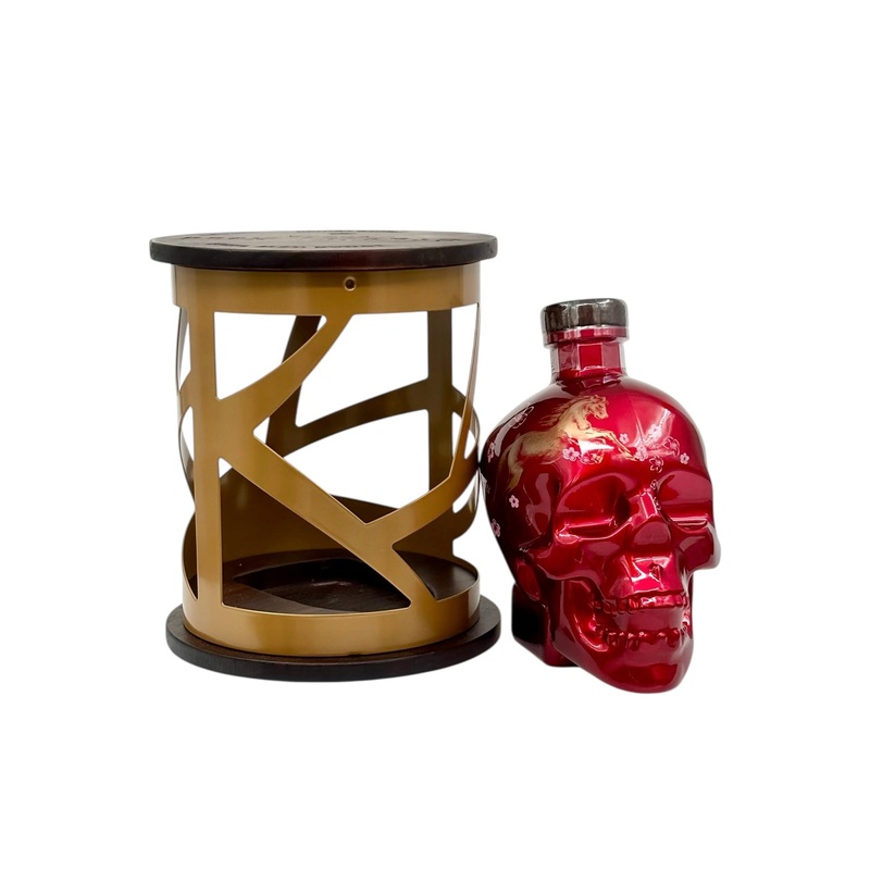 Crystal Head Vodka Year of the Horse 2026 Lunar New Year "Cage" Display